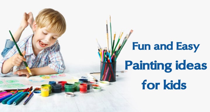 Easy Painting ideas for kids in India